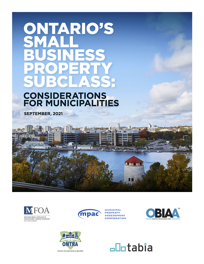 Ontario Small Business Subclass Report