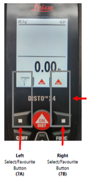 Laser measure device